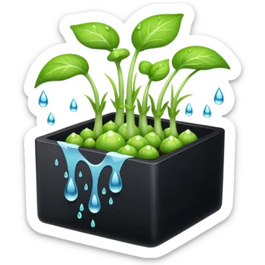 aromatic sprouts black box sticker