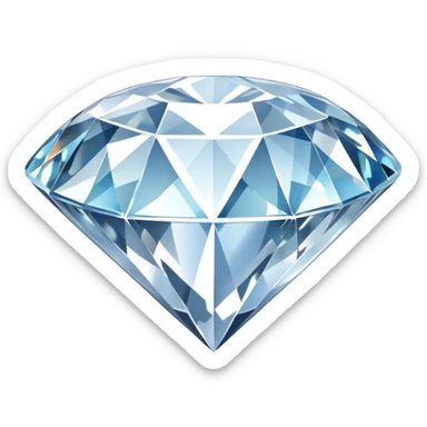 diamond gem sticker