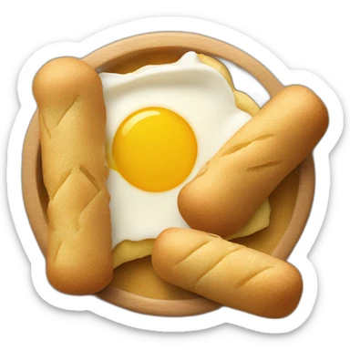 Un bélier avec des pâtes d’aigle sticker