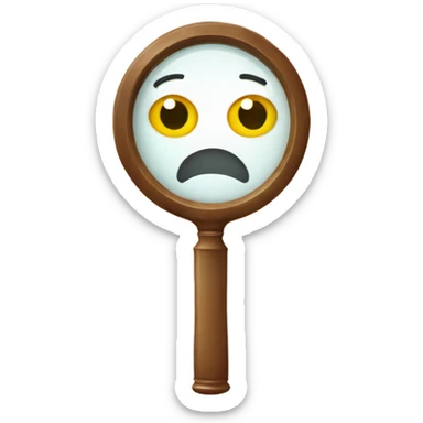  research magnifying glass sticker