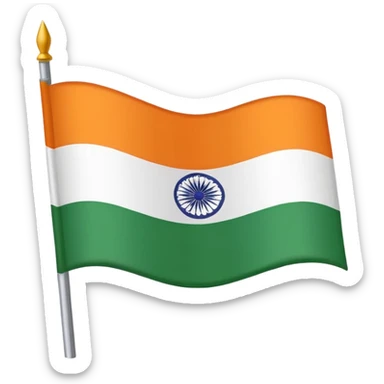 India  flag sticker