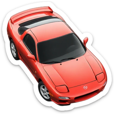 Mazda RX-7  sticker
