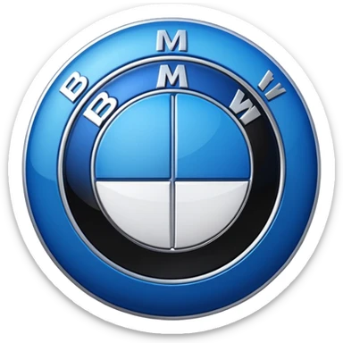 Bmw logo emoji sticker
