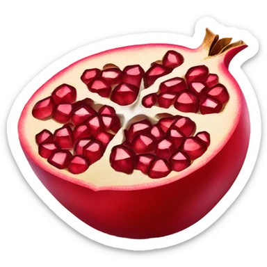 Pomegranate sticker