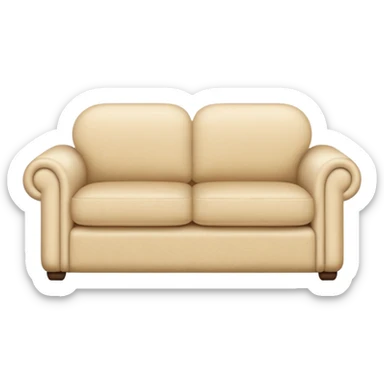 cozy sofa sticker