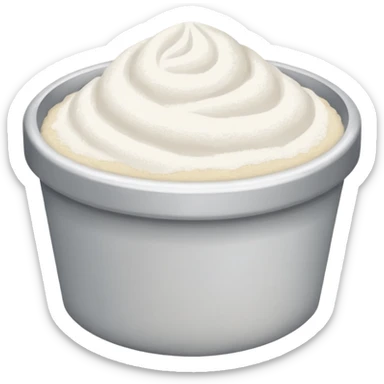 a paquet of flour sticker