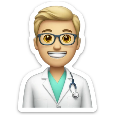 dentist patient sticker