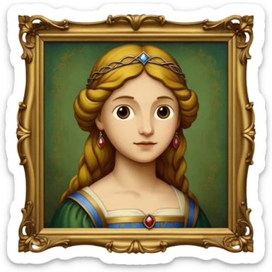 Renaissance painting
 sticker