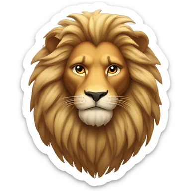 Lion sticker