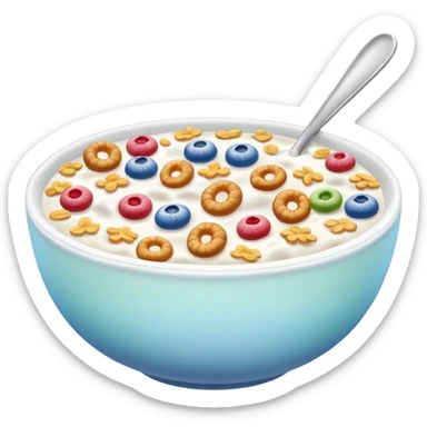 Cereal sticker