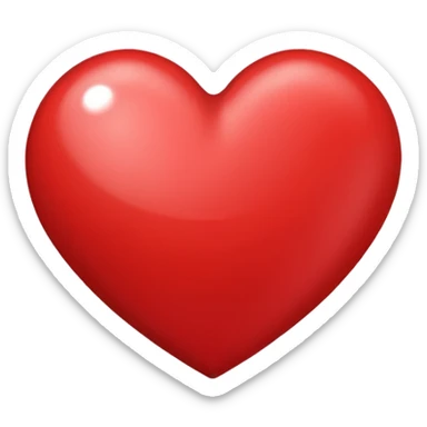 Heart saying thank you sticker