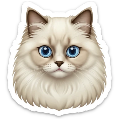 birman cat sticker