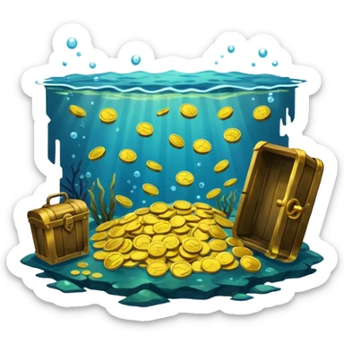 sunken loot sticker