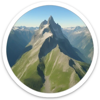 Mont perdu sticker