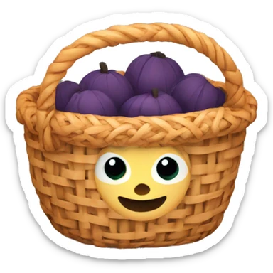 Boo basket  sticker