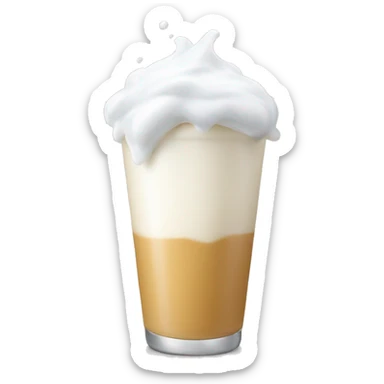 un petit algérien buvant du lait sticker