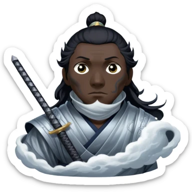Moonlit Samurai sticker