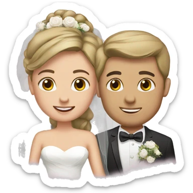 wedding sticker