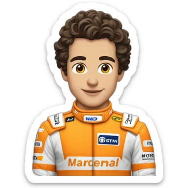 Lando norris mclaren sticker