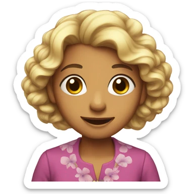 Jas flowerine sticker