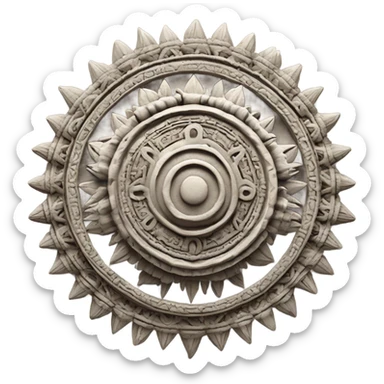 Sudarshan chakra sticker