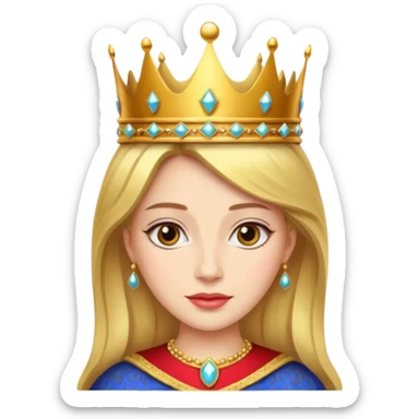 Mujer reina sticker