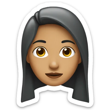 Mujer enojada  sticker