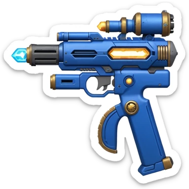 warhammer40k space marine weapon firing sticker