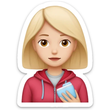 Reproductive syestem menstraul period sticker