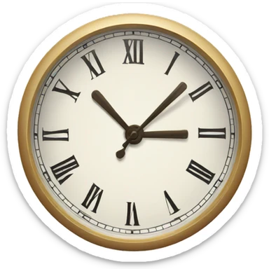 clock sticker