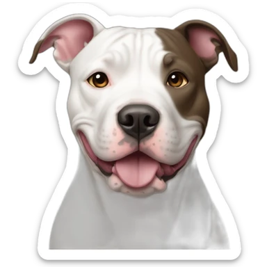 pittie sticker