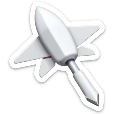 fleche directionelle blache sur fond de couleur rose sur un bouton   sticker