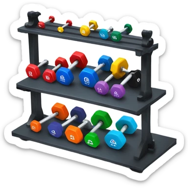 gym weight sticker