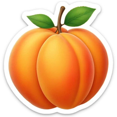 apricot sticker