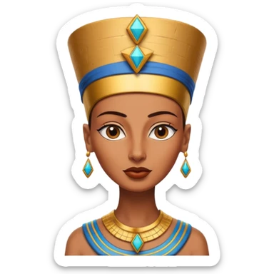 Nefertiti sticker