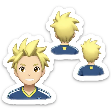 Mark Evans from inazuma eleven sticker