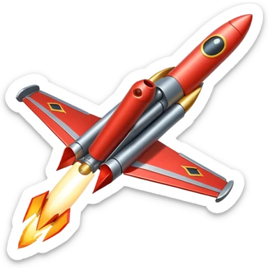 generate a very realistic peregrine falcon rocket launcher sticker