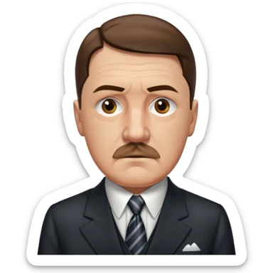 Adolf hitler sticker