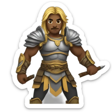 Warrior sticker