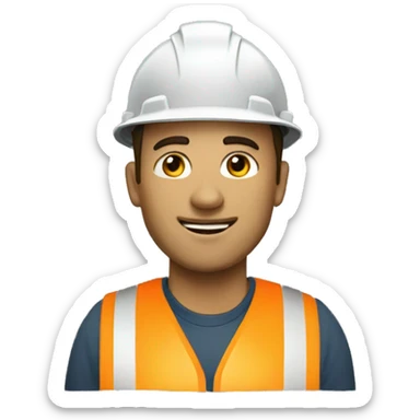 Asphalt paver sticker