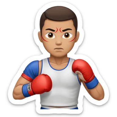 Muay thai sticker