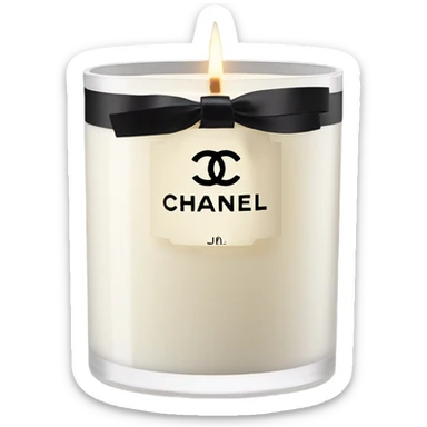 Chanel candle sticker