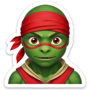 Teenage mutant sticker
