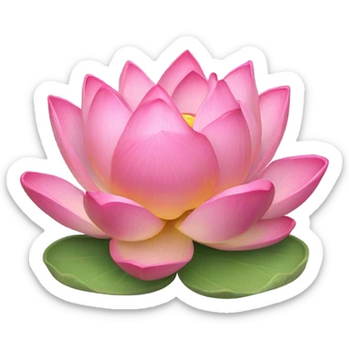 Lotus sticker