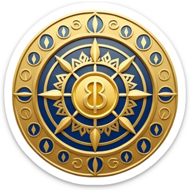 Light & Code Roundtable Bahai no people, just symbols. should have 9 points sticker