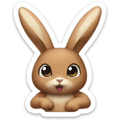 baddie lopunny sticker