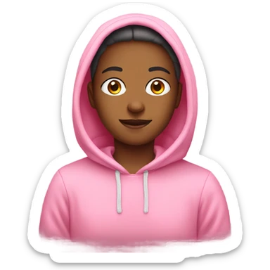 Sweatshirt pink sticker