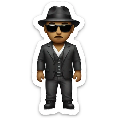 gangster with a mac sticker