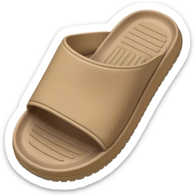 yeezy tan slide sticker