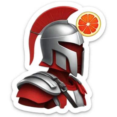 Red Spartans with a coktail sticker